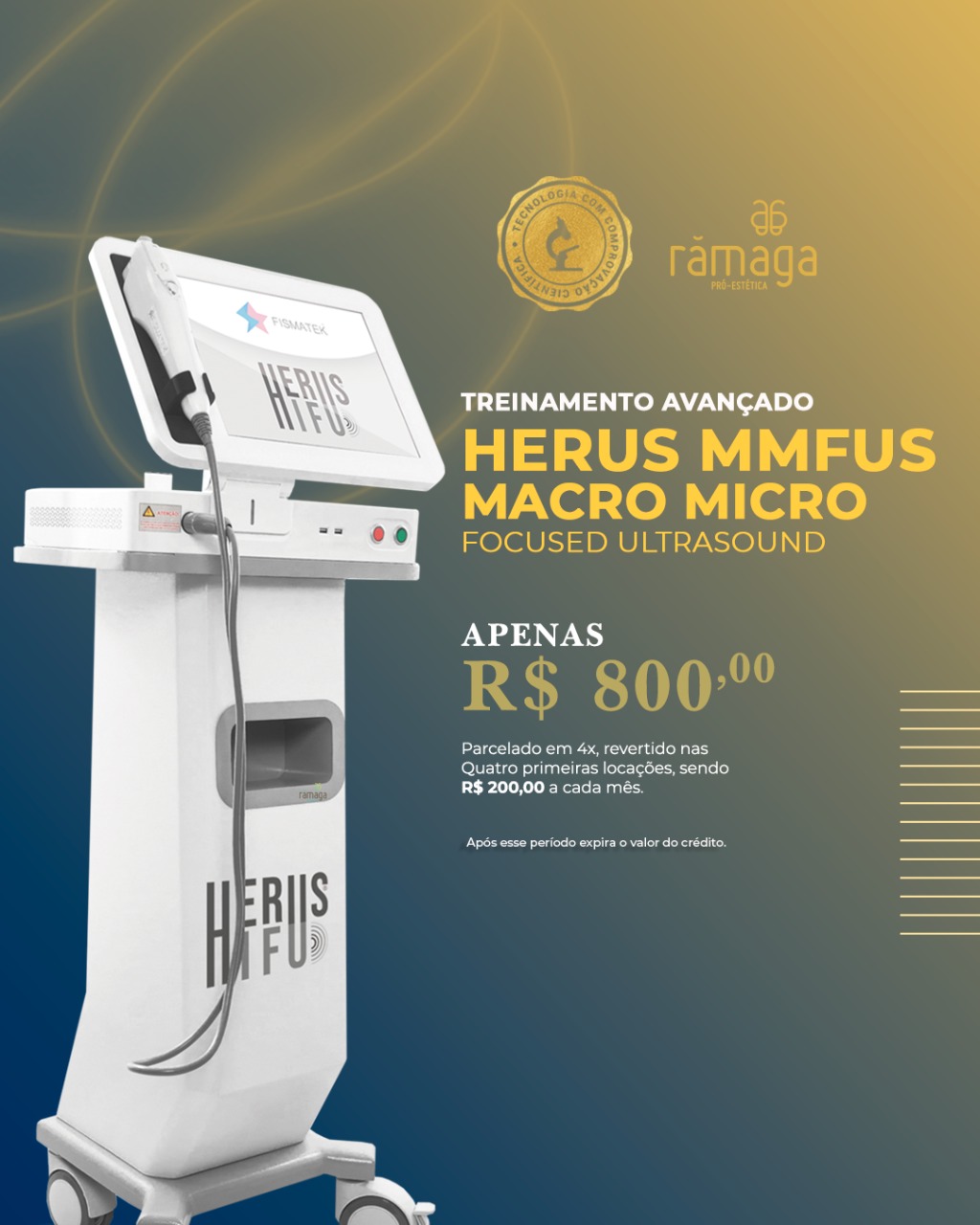 Treinamento Herus Hifu E Herus 4D Ultrassom Macro E Microfocado 16